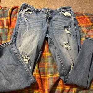 Old Navy Distressed skinny Jeans - Blue